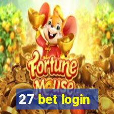 27 bet login